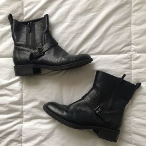 Nine West Black Boots Barely Worn